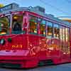 Disney California Adventure Red Car Trolley January 2013