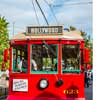 Disney California Adventure Red Car Trolley October 2014