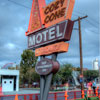 Cars Land at Disney California Adventure Cozy Cone Motel, July 2012