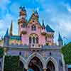 Disneyland Sleeping Beauty Castle October 2012
