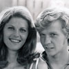 Breaking Away photo with Dennis Christopher and Robyn Douglass, 1979