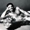 Photo of Burt Reynolds in a  Cosmopolitan Centerfold, 1972