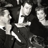 Magnificent Obsession premiere photo with Fred Karger, Rock Hudson, and Jane  Wyman, 1954