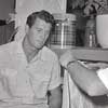 Rock Hudson clothes shopping in Palm Springs photo, 1956
