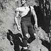 Bodybuilder Steve Reeves Lil Abner costume test 1958