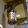 Chateau Marmont light fixture, June 2001