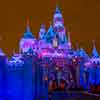 Disneyland Christmas Sleeping Beauty Castle, December 2012