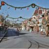 Disneyland at Christmas 1950s