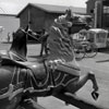 Disneyland Construction, Carousel Horse, May 1955