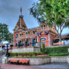 Disneyland Main Street Train Station June 2012