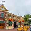 Disneyland Main Street Train Station October 2013