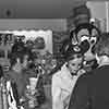 Twiggy with manager Justin de Villeneuve in Tinker Bell Toy Shop, April 27, 1967
