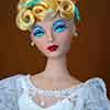 Photo of vinyl Gene Marshall doll wearing Lovely in Lace