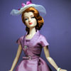 Photo of Ivy Jordan vinyl doll wearing Star Wardrobe Separates Lavender Satin Dress and Jacket