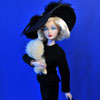 Photo of vinyl Gene Marshall doll wearing A Lady Knows