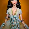 Photo of vinyl Gene Marshall doll wearing Daughter of the Nile