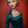 Photo of vinyl Gene Marshall Cocoa Crisp doll wearing Emerald Eve