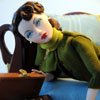 Photo of vinyl Gene Marshall doll wearing Hi-Fi