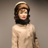 Franklin Mint Jacqueline Kennedy vinyl doll in Inauguration outfit