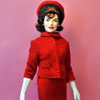 Franklin Mint Jacqueline Kennedy vinyl doll Red Mountie Suit outfit