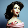 Franklin Mint Elizabeth Taylor Giant vinyl doll