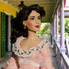 Franklin Mint Elizabeth Taylor wearing Raintree Country