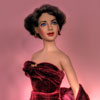 Franklin Mint Elizabeth Taylor vinyl doll photo