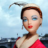 Photo of vinyl Gene Marshall doll wearing Meet Me In Paris