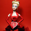 Photo of vinyl Gene Marshall doll wearing Ransom In Red