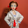 Gene Marshall vinyl doll wearing Sea Spree