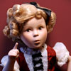 Shirley Temple Dimples by Elke Hutchens porcelain doll