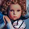 Shirley Temple Danbury Mint Glad Rags To Riches porcelain doll photo
