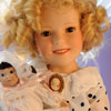 Danbury Mint Shirley Temple Bright Eyes porcelain doll by Elke Hutchens photo