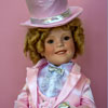 Shirley Temple Dimples Danbury Mint porcelain doll photo