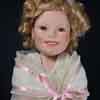 Danbury Mint Shirley Temple Flower Girl doll sculpted by Elke Hutchens