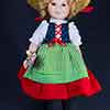Shirley Temple Danbury Mint Heidi 14 inch porcelain doll