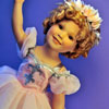 Danbury Mint Shirley Temple Little Princess Ballerina by Elke Hutchens doll photo