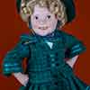 Danbury Mint Shirley Temple The Littlest Rebel porcelain doll by Elke Hutchens photo