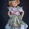 Danbury Mint Shirley Temple Littlest Rebel dress up doll outfit