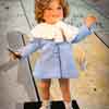 Danbury Mint Shirley Temple Makes Her Mark porcelain doll by Elke Hutchens photo