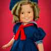 Shirley Temple 1972 Ideal vinyl doll wearing Danbury Mint Poor Little Rich Girl sailor outfit