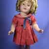18 inch Ideal composition doll wearing Poor Little Rich Girl sailor outfit