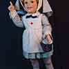 Danbury Mint Shirley Temple Danbury Mint American Red Cross doll by Elke Hutchens