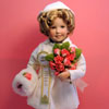 Shirley Temple Rose Parade Littlest Grand Marshal porcelain doll by Helen Kish photo