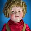 Shirley Temple 27 inch composition doll in Texas Ranger reproduction outfit