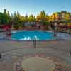 Disneyland Resort Grand Californian Hotel pool, December 2015