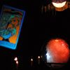 Haunted Mansion Holiday seance room September 2009