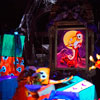 Disneyland Haunted Mansion Holiday attic October 2012