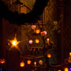 Disneyland Haunted Mansion Holiday ballroom October 2012