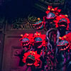 Disneyland Haunted Mansion Holiday corridor October 2012